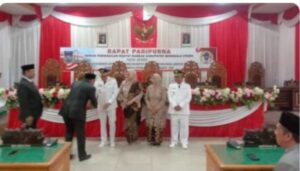 DPRD Kabupaten Bengkulu Utara Gelar Rapat Paripurna Serah Terima Jabatan Bupati Dan Wakil Bupati Bengkulu Utara Terpilih