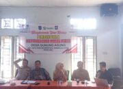 PEMDES Gunung Agung ,Laksanakan Musdes Pembentukan Koperasi Merah Putih 2025
