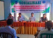 Peningkatan Peran serta Penggolahan sampah Sosilasasi Desa gunung agung