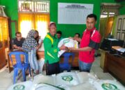 Pembagian Beras BULOG Kepada Warga Masyarakat Desa Durian Daun,Yang Layak Menerima Bantuan. Jumat, 25 Juli 2025