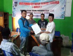 Pemdes Durian Daun Salurkan BLT Dana Desa Tahap II Kloter III untuk 21 KPM